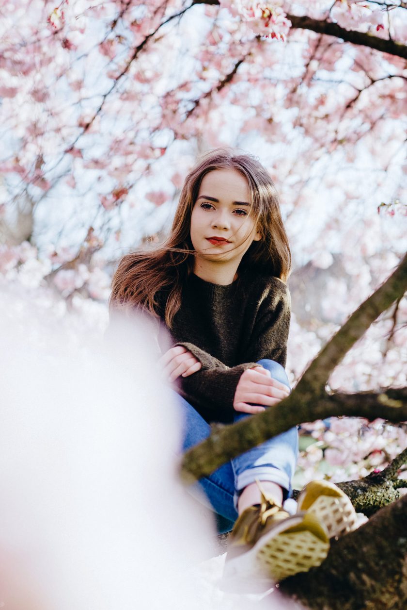 Portraitfotograf Braunschweig – Kirschblüte